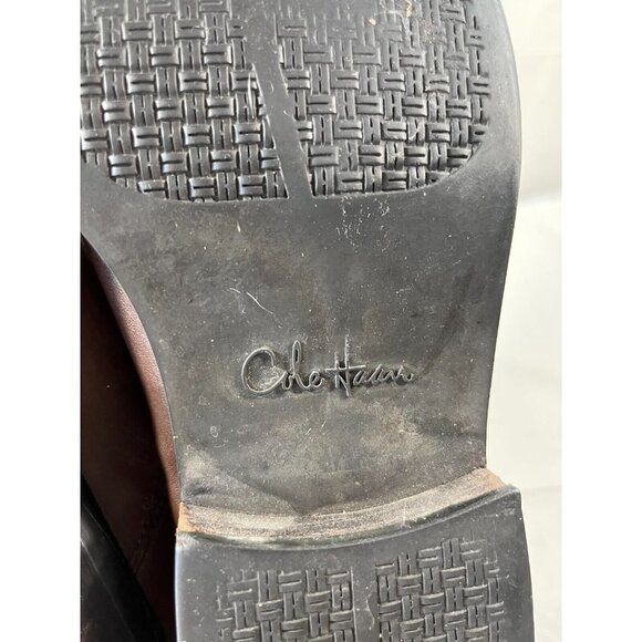 Cole Haan Brown Leather Cap Toe Oxfords Men's 10 - Picture 3 of 9